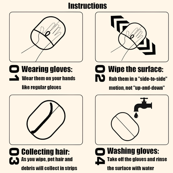 Swagnity™ Premium Pet Hair Removal Glove