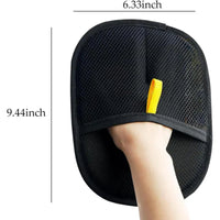 Pet Electrostatic Hair Removal Gloves Two-way Bristle Remover Hair Removal Brush Sticky Hair Artifact Cat Hair Gloves Cat Hair Removal Comb